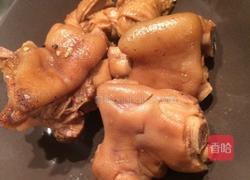 卤香猪蹄炖腐竹的做法图解6