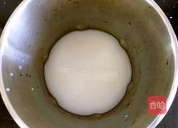 奶香小米麦片栗子羹的做法图解3