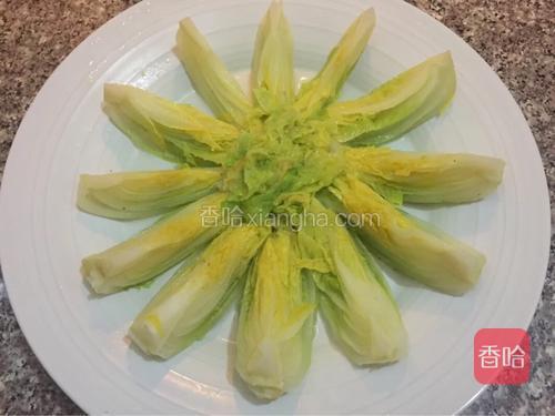 蒜蓉粉丝娃娃菜的做法_菜谱_香哈网