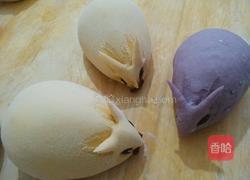 小兔子豆沙包的做法图解9