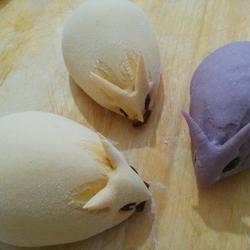 小兔子豆沙包的做法[图]