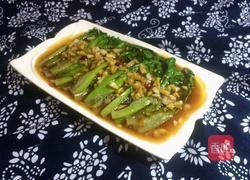 浇汁蚝油生菜的做法图解9