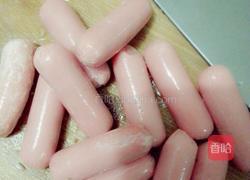 肉末香菇蒸鸭蛋火腿的做法图解4