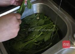 蒜蓉炒菜心的做法图解1