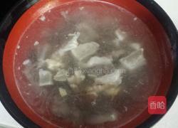 大蒜炒腊肉的做法图解3