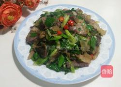 大蒜炒腊肉的做法图解7