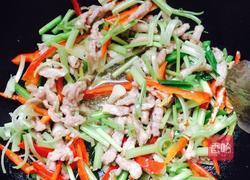 肉丝炒香干的做法图解3