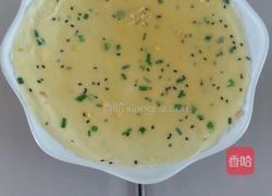 芝麻鸡蛋饼的做法图解3