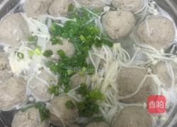 金针菇萝卜牛筋丸汤的做法图解6