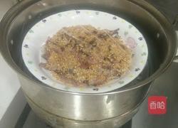 营养米蒸腊肉的做法图解6