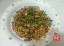 营养米蒸腊肉的做法图解10