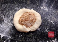 芝麻糖心千层油酥饼的做法图解15
