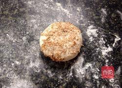 芝麻糖心千层油酥饼的做法图解17