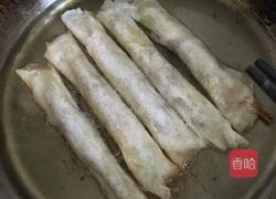 葱香肉丝春卷的做法图解16