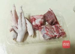 姬松茸凤爪汤的做法图解2