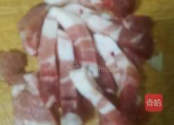 蒜薹炒肉的做法图解2