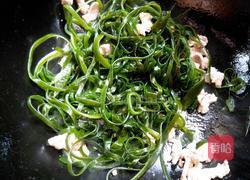 海带胡萝卜丝炒肉的做法图解5