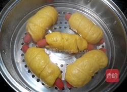 南瓜火腿肠卷的做法图解14