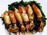 八爪鱼炒菲菜