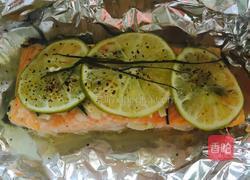 烤箱版柠檬三文鱼的做法图解7
