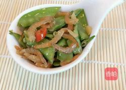 虾仁炒荷兰豆的做法图解7