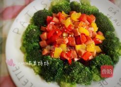 西兰花炒三丁的做法图解14