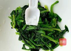 菠菜陈醋花生米的做法图解6