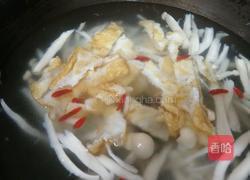 蛋白鲜菇汤的做法图解8