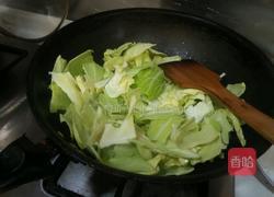 速炒手撕包菜的做法图解4