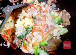 杂蔬炒饭的做法图解9
