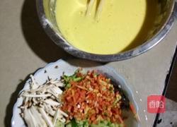 蔬菜鸡蛋饼的做法图解1