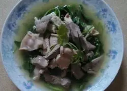 西洋菜猪杂汤