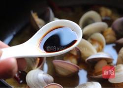 酒蒸文蛤的做法图解7