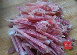 京酱肉丝的做法图解1