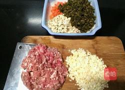 冬笋雪菜包的做法图解2