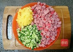 菠萝饭的做法图解3