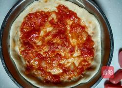 小六寸烤肠批萨的做法图解5