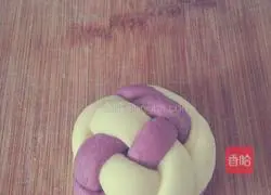 Purple Sweet Potato Hydrangea Steamed Buns Recipe Illustration 5