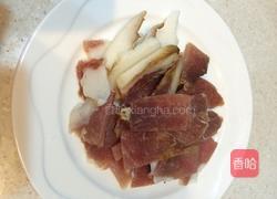 莴笋炒腊肉的做法图解2