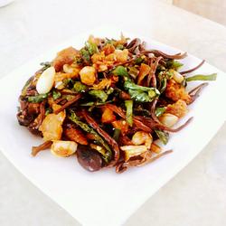 茶树菇炒杂太的做法[图]