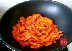 桔梗炒香肠的做法图解5