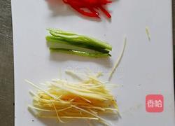 滑炒鱼丝的做法图解3