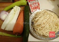 素炒面的做法图解1