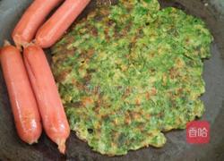 芹菜叶饼的做法图解5