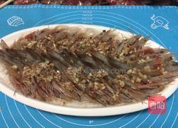 蒜蓉粉丝蒸大虾的做法图解10