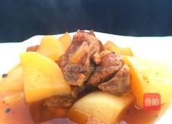 萝卜炖排骨的做法图解7