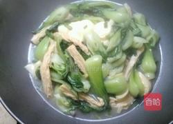 日式豆腐炒青菜的做法图解14