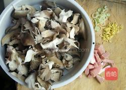 家常炒蘑菇的做法图解1