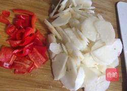 荸荠炒肉的做法图解2