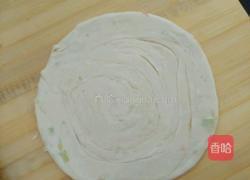 葱花火腿酥油手抓饼的做法图解7